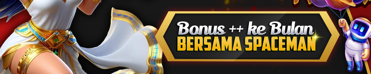 Event Terbang ke bulan Spaceman Extra Bonus +++