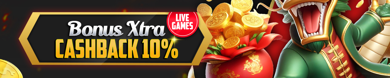 BONUS CASHBACK KHUSUS SLOT GAMES 10%